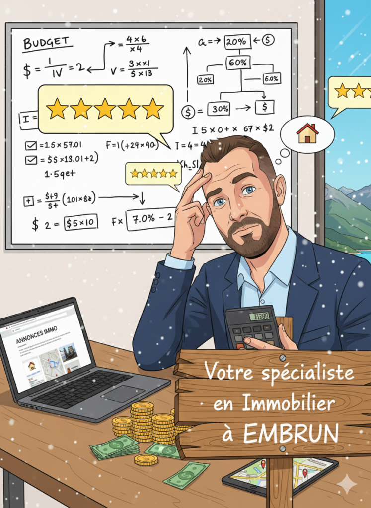 Calculer son budget avant d'acheter à Embrun