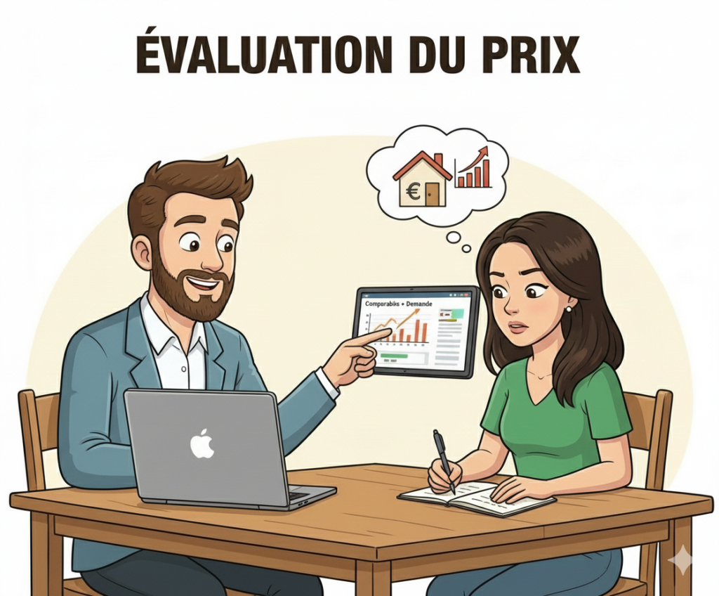 estimation immobilière, maison, appartement.