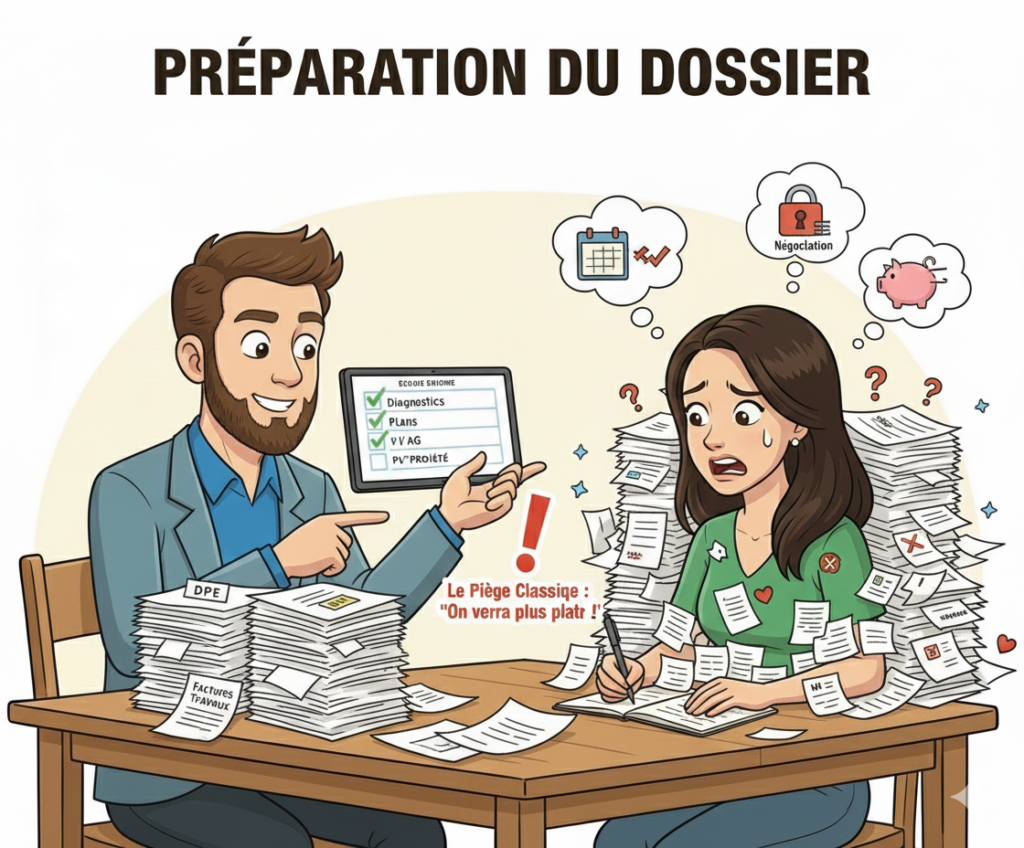 Préparation, dossier de vente fonds de commerce à Embrun