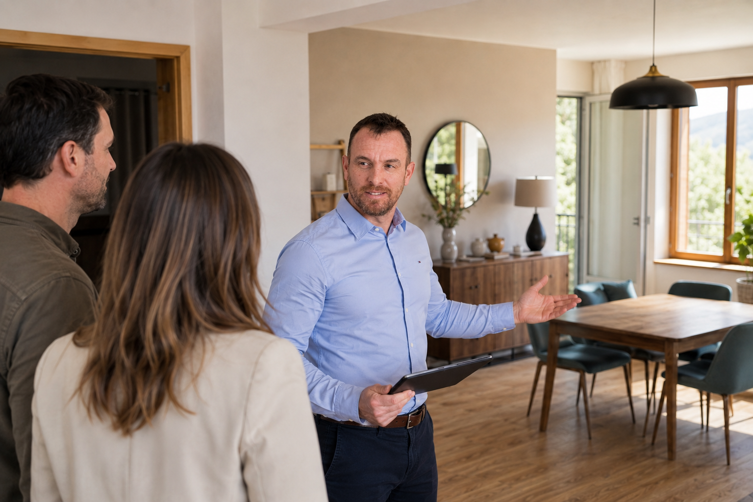 Visite immobilière à Embrun